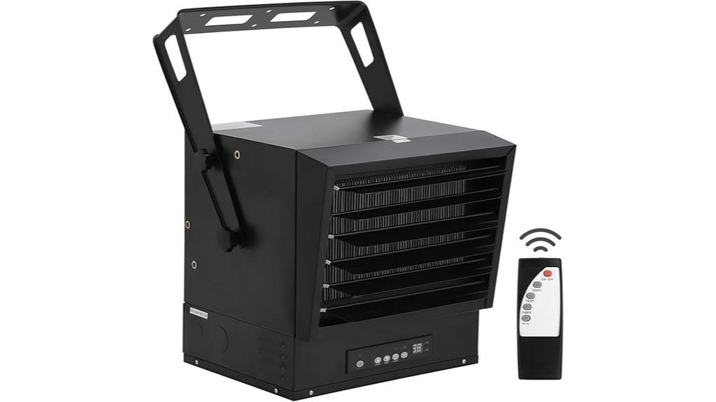 high power garage heater