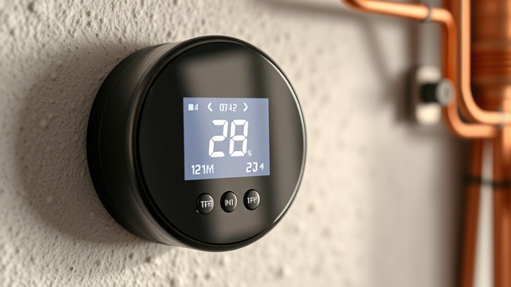 high voltage heat pump thermostat