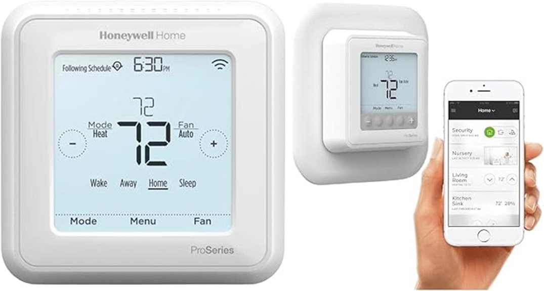 honeywell t6 pro thermostat