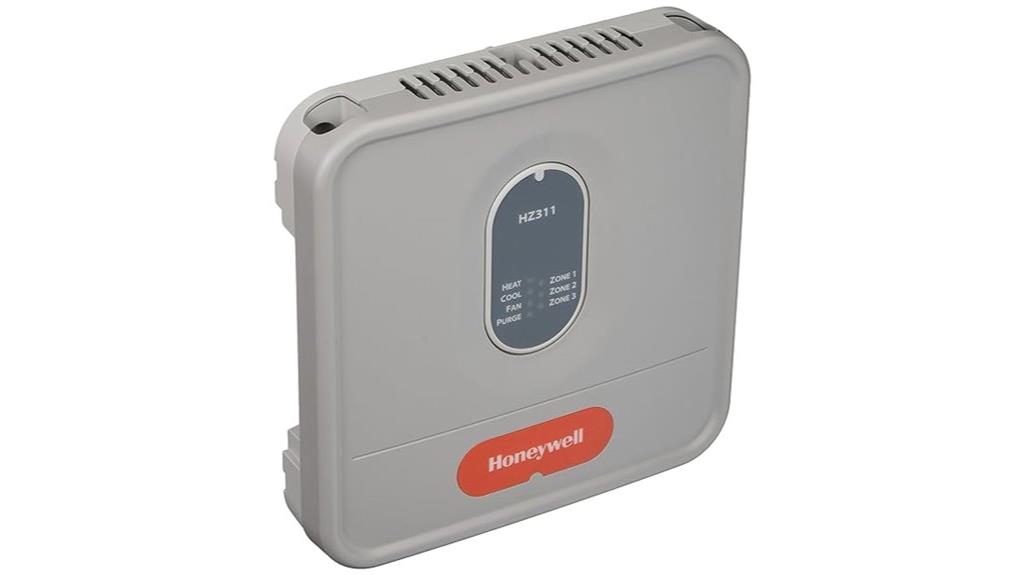 honeywell truezone control panel