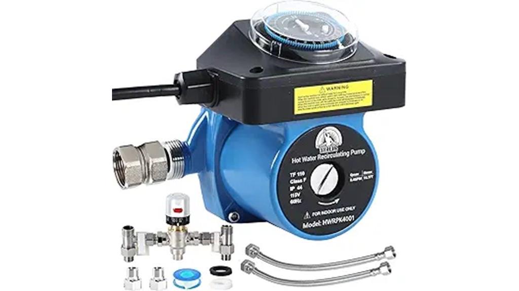 hot water recirculating pump
