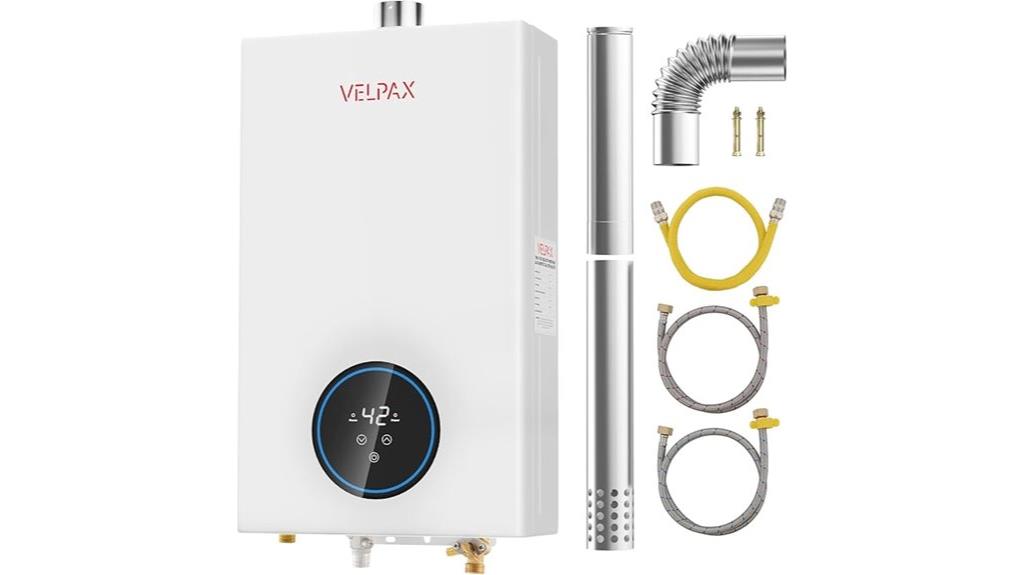 indoor gas water heater
