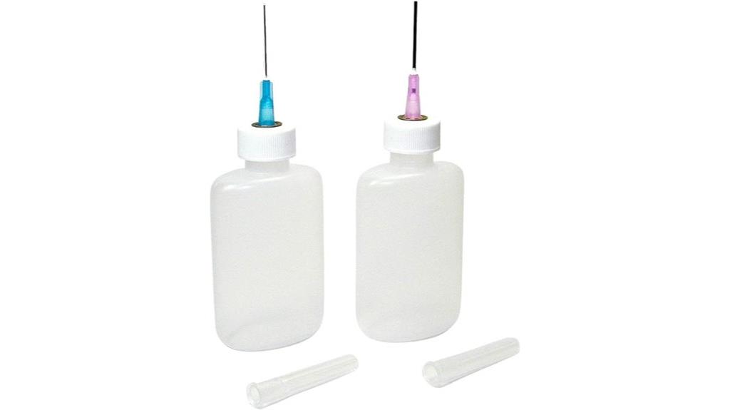 industrial themed oil bottle set