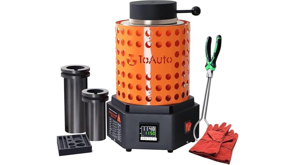 jewelry metal melting furnace