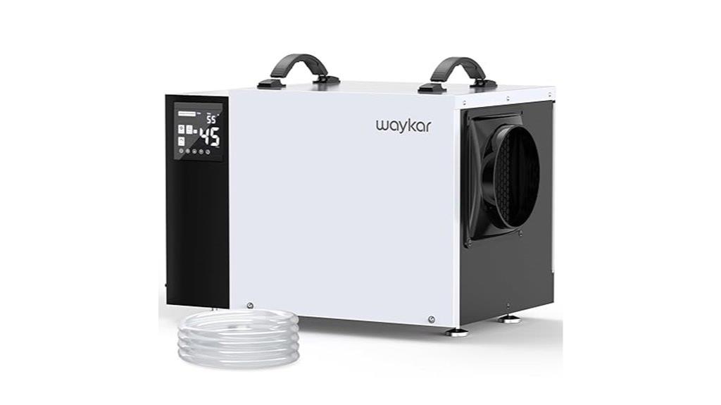 large capacity dehumidifier with pump
