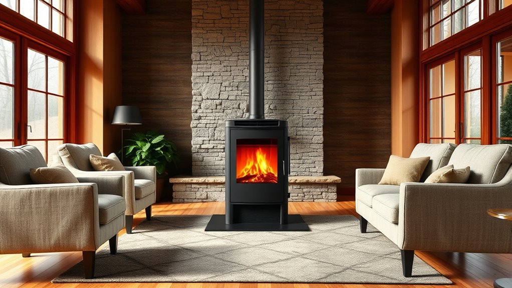 large home pellet stove considerations