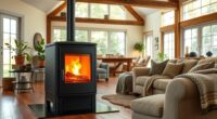 large home pellet stove options