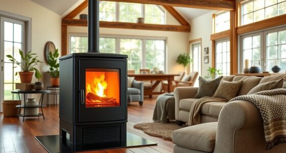 large home pellet stove options