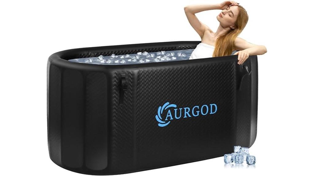 large inflatable cold plunge