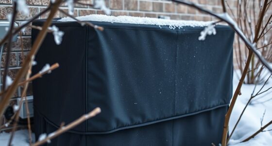 mini split winter covers