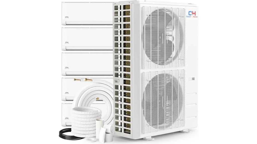 multi zone 55 000 btu hvac