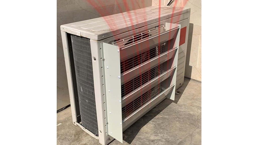 outdoor ac unit shield