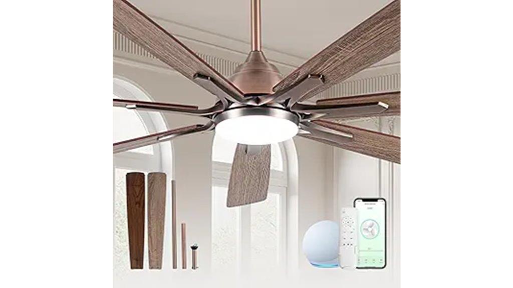 outdoor bronze wifi fan