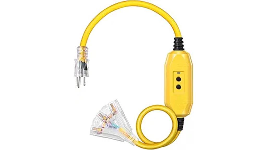 outdoor gfci extension cord