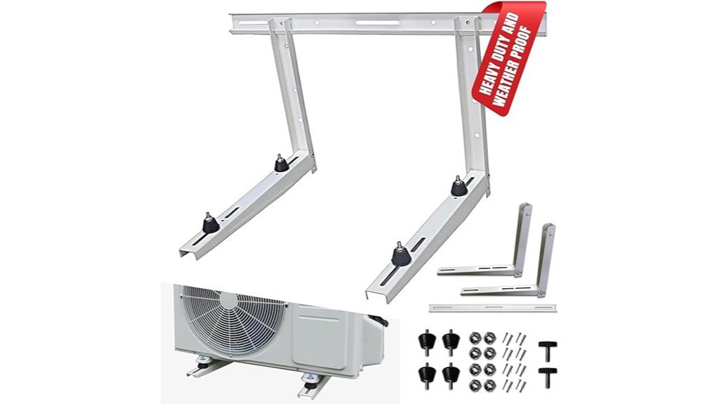 outdoor mini split mount