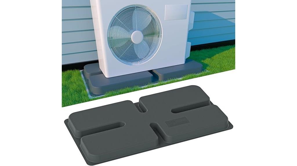 outdoor mini split pad