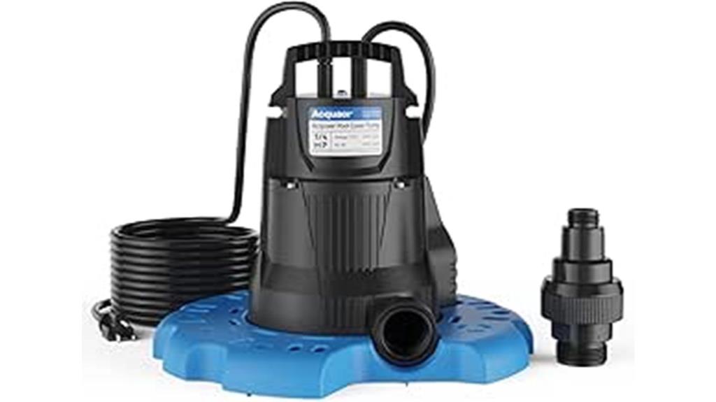 pool cover pump specifications