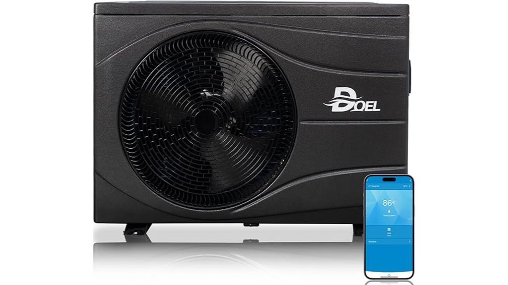 pool heat pump with wifi
