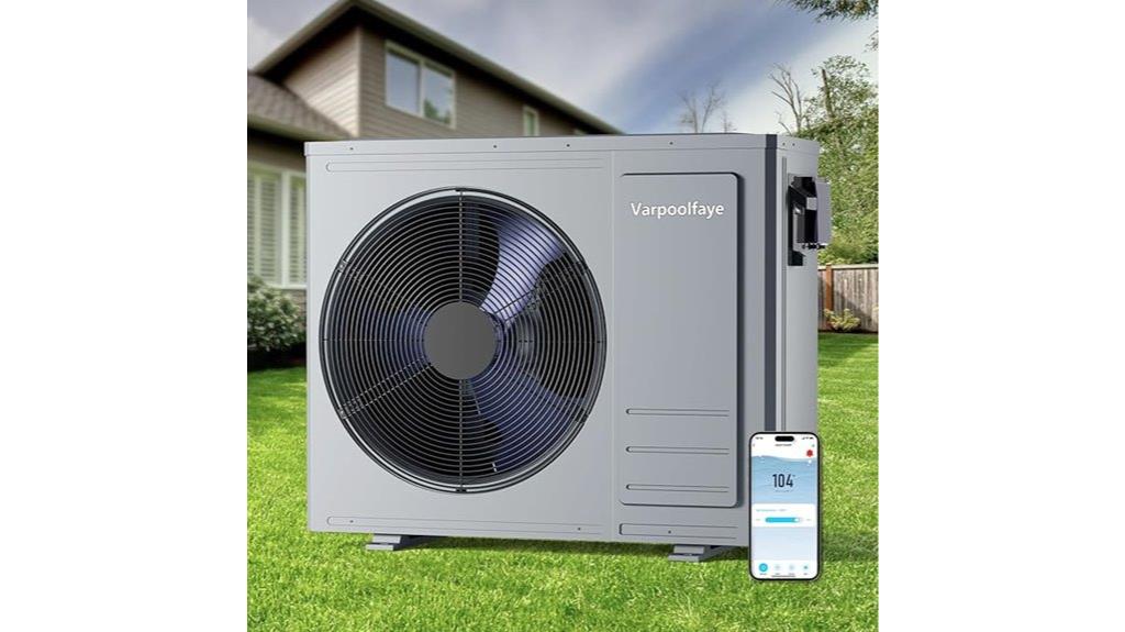 pool heat pump with wifi