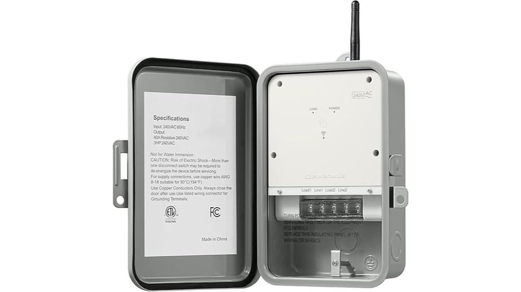 pool pump wifi timer