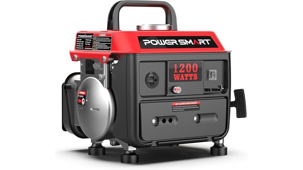 portable 1200 watt power generator