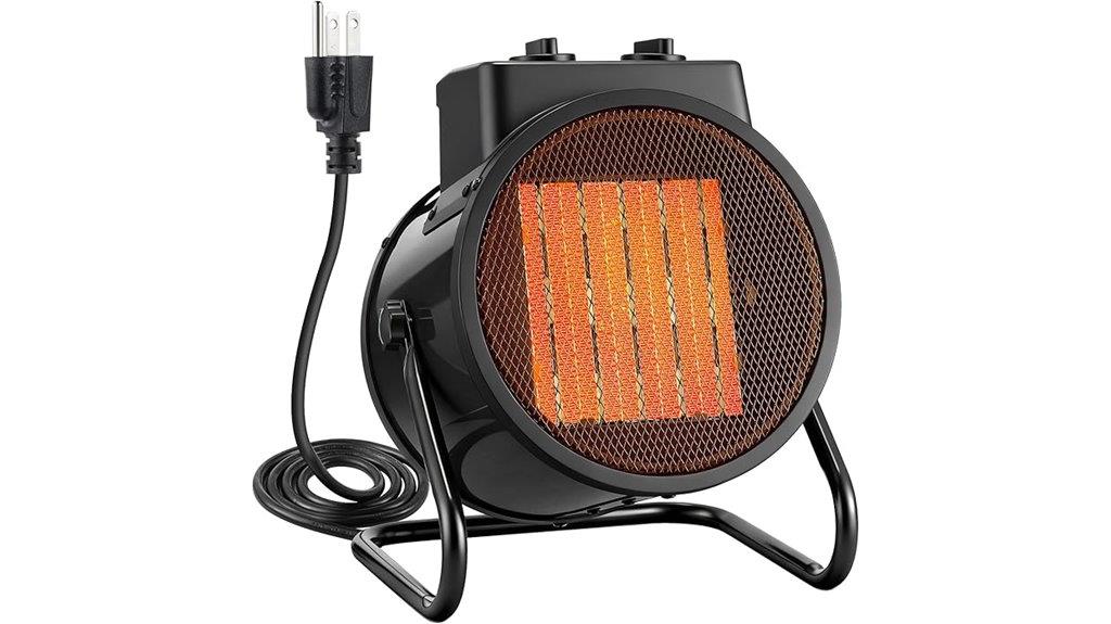 portable 1500w indoor heater