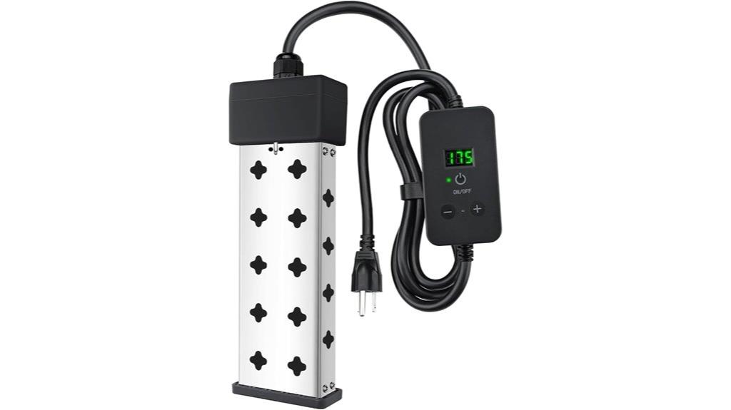 portable 1800w submersible heater