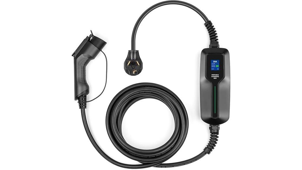 portable 30a level 2 charger