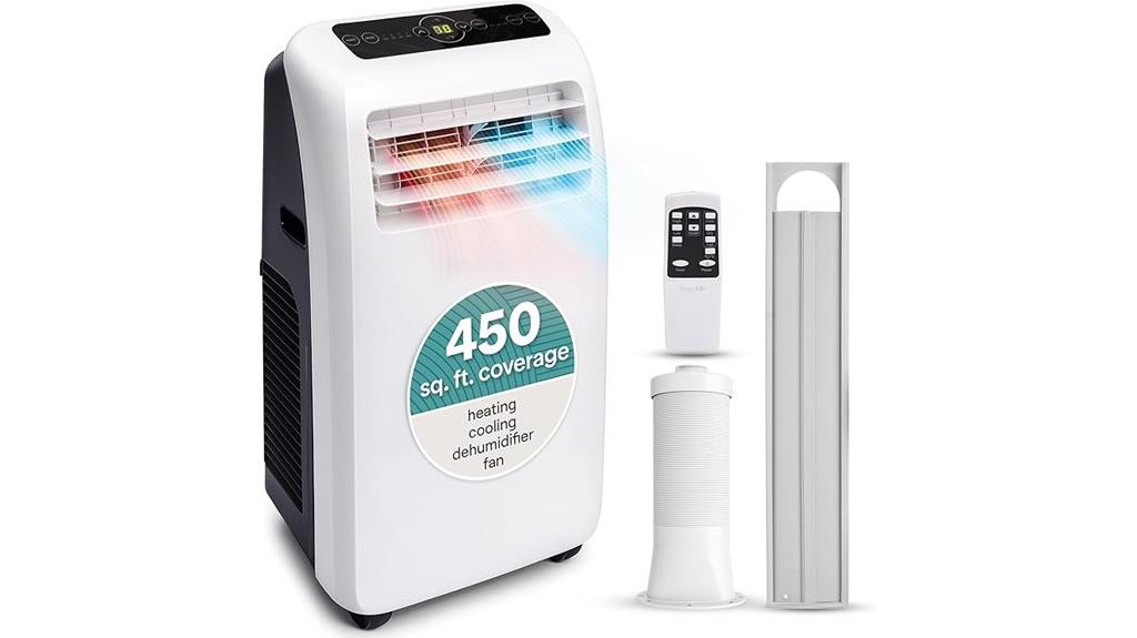 portable ac with heat