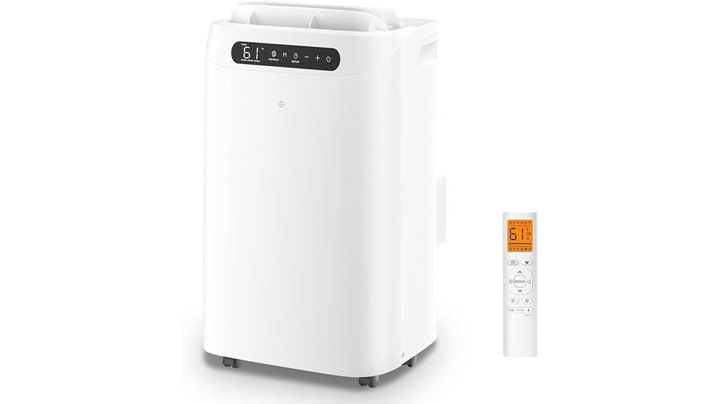 portable ac with heater