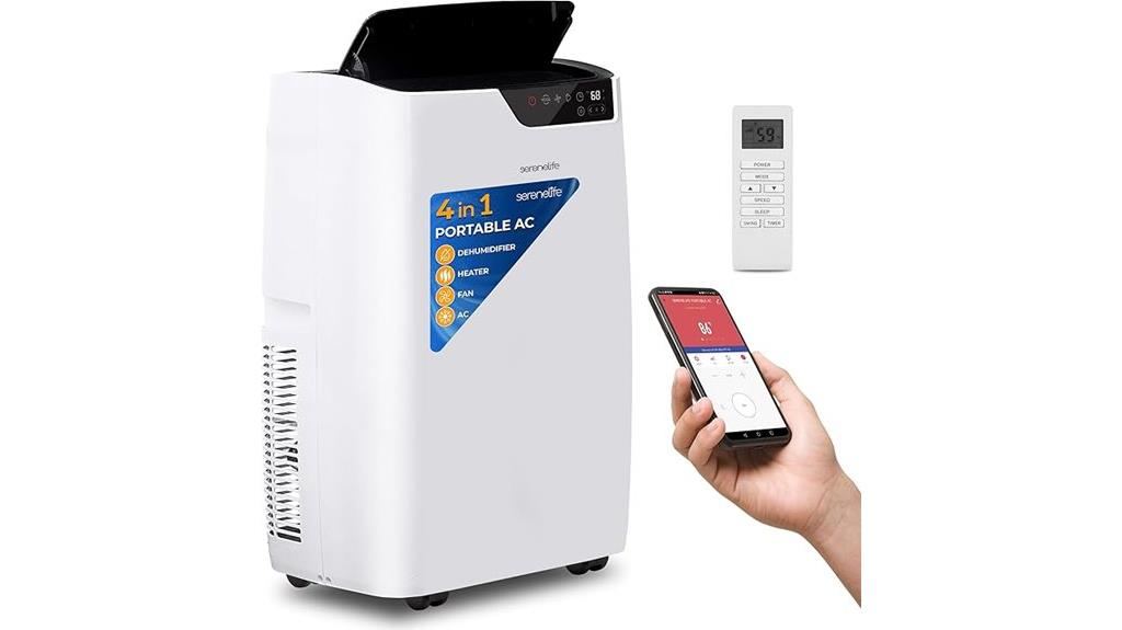 portable ac with heating