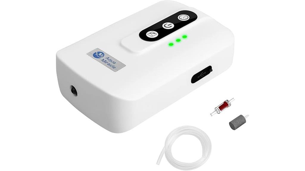 portable aquarium air pump