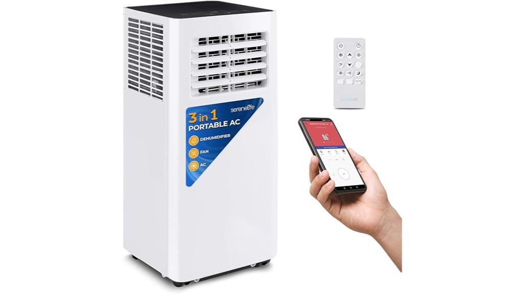 portable cooling and dehumidification