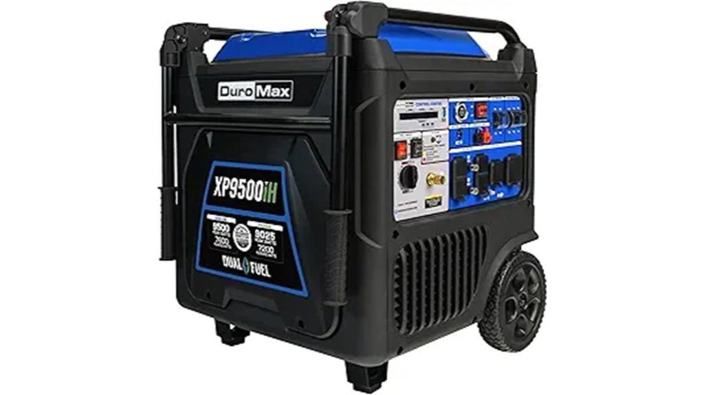 portable dual fuel inverter