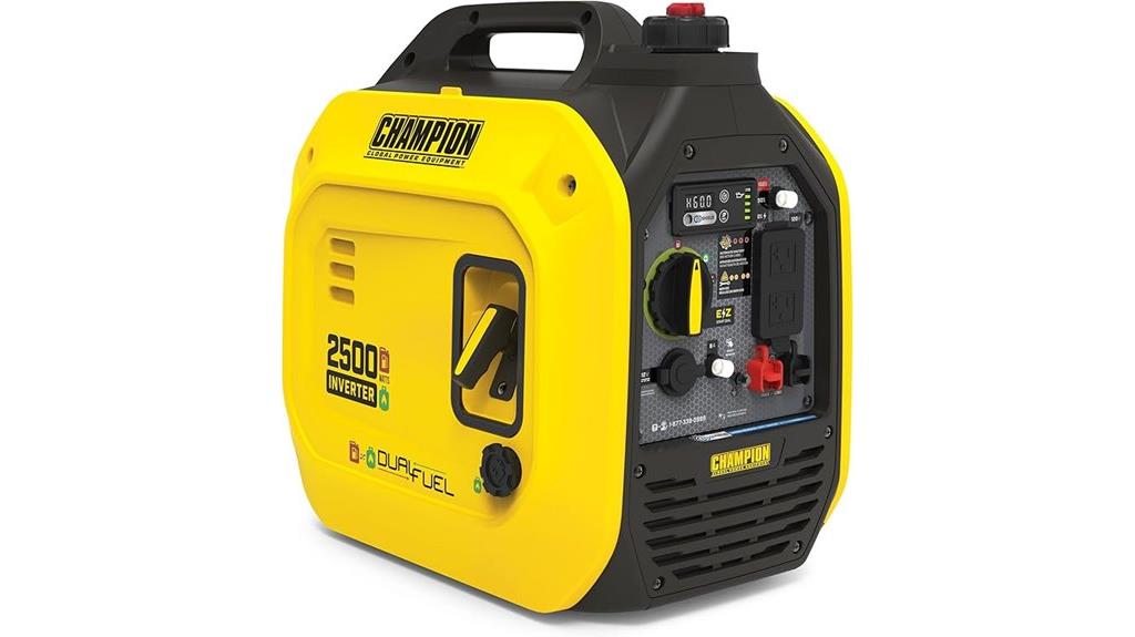 portable dual fuel inverter
