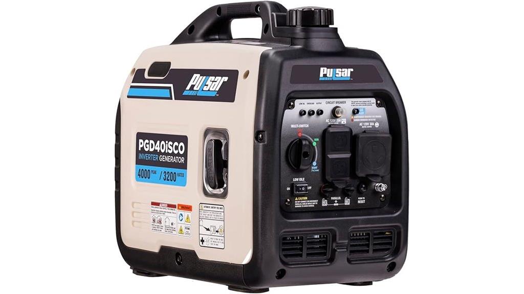 portable gas inverter generator