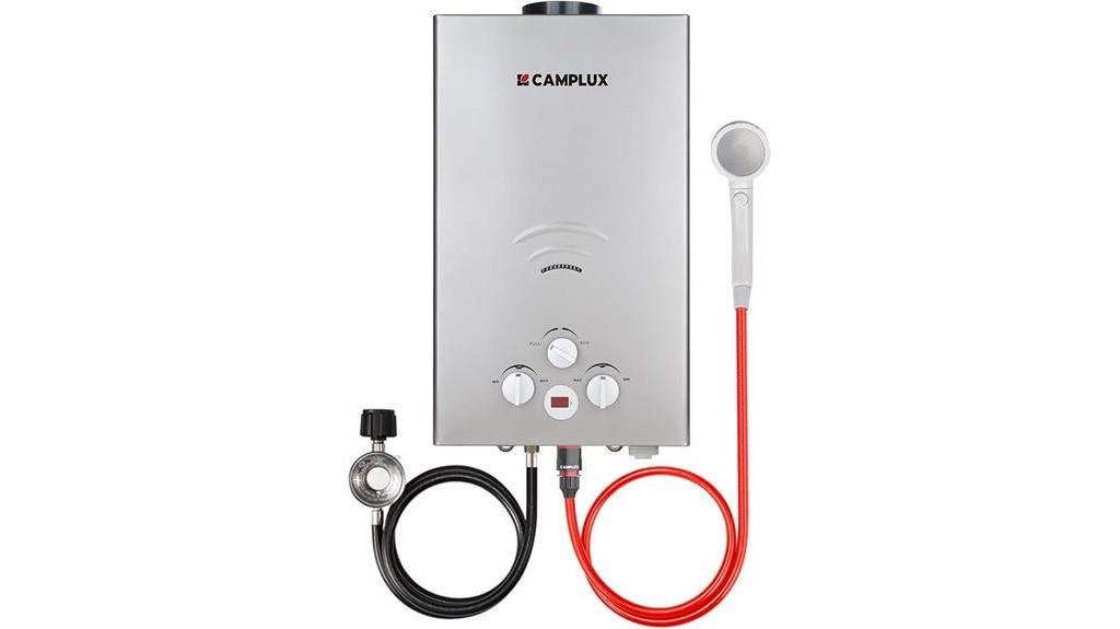 portable tankless water heater