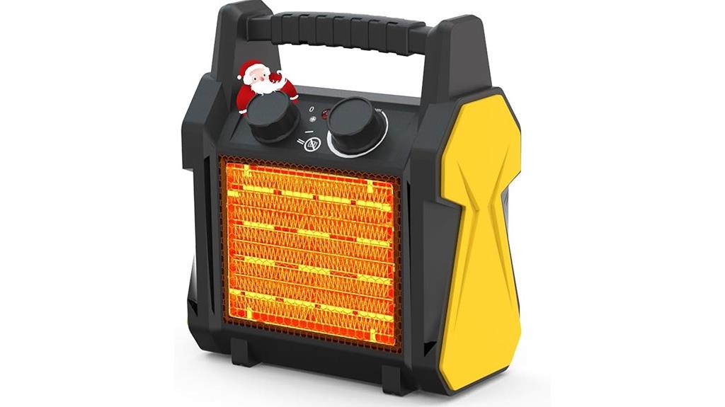 powerful outdoor heating safety