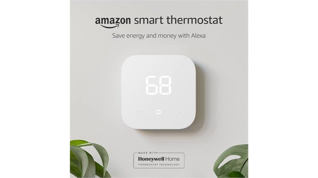 pristine amazon alexa thermostat