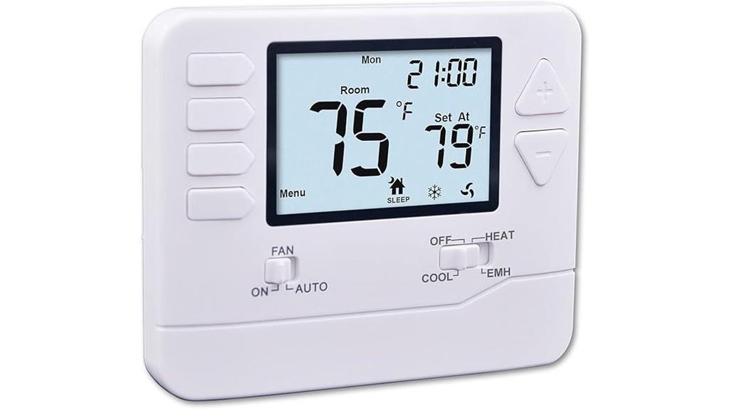 programmable heat pump thermostat