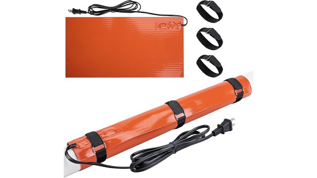 pvc pipe heating blanket