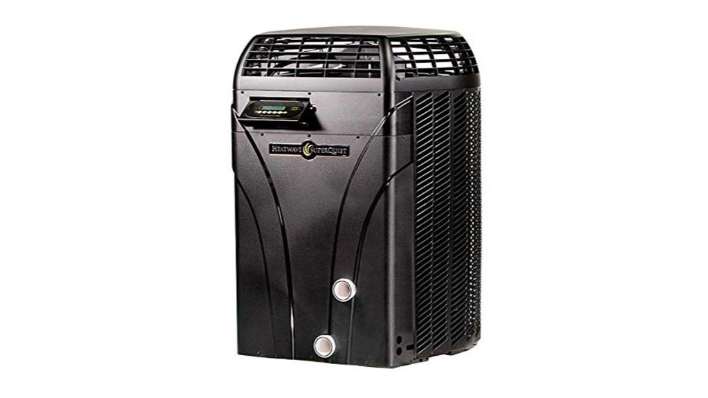quiet powerful pool heater