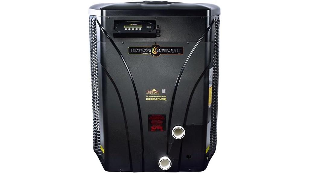 quiet superquiet heat pump