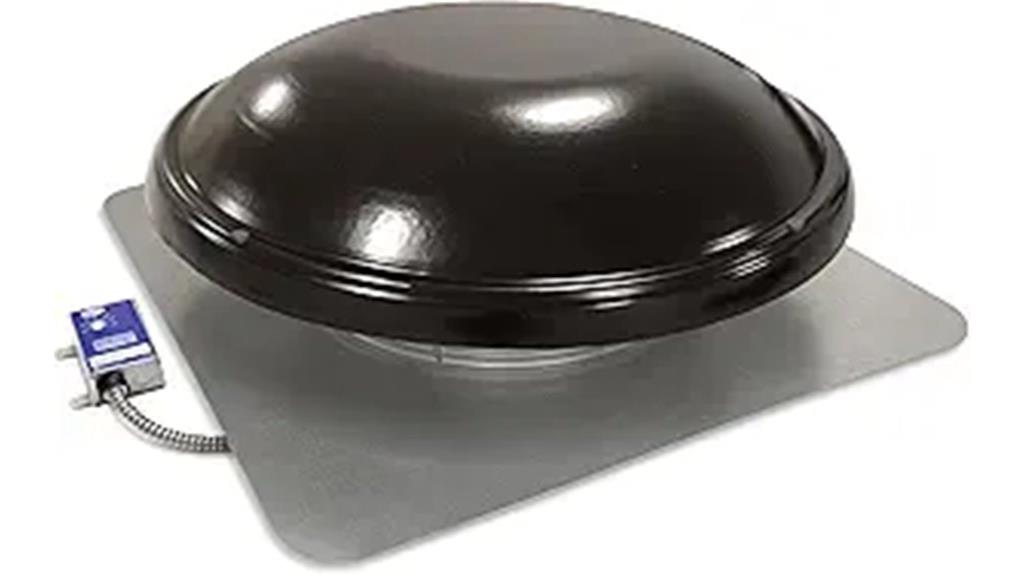 roof mounted attic fan