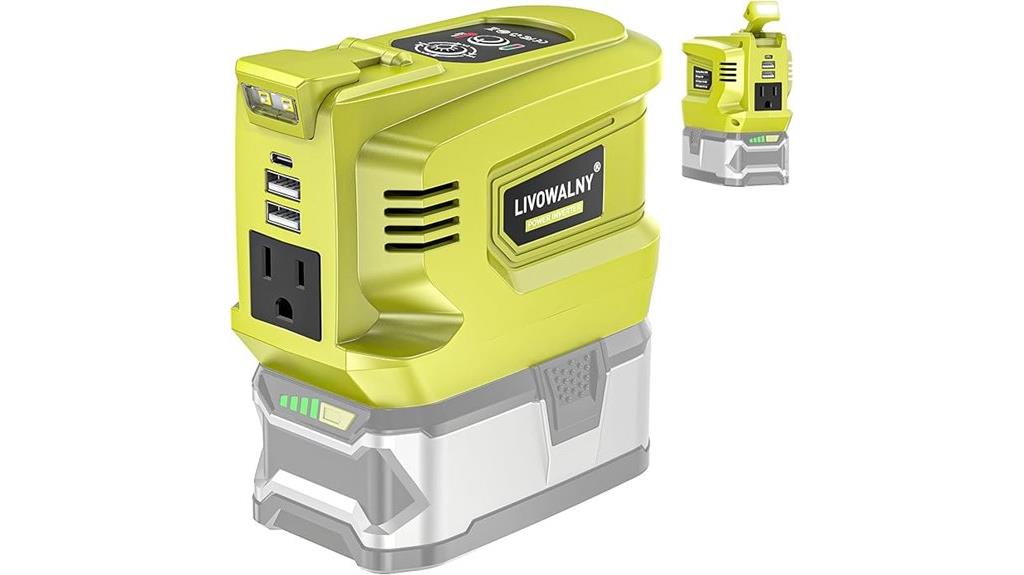 ryobi 18v battery inverter