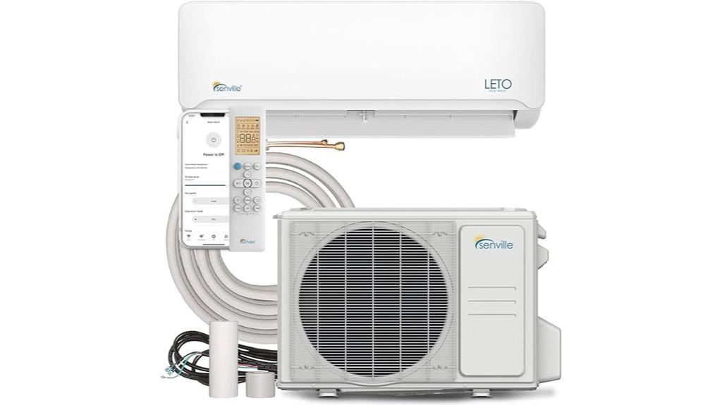 senville 1 5 ton heat pump