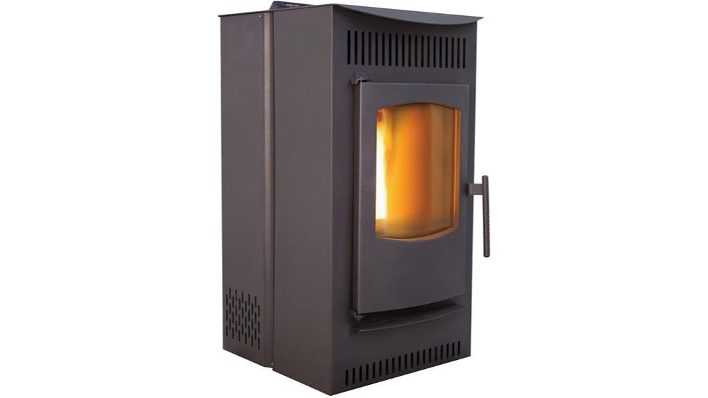 smart indoor pellet stove