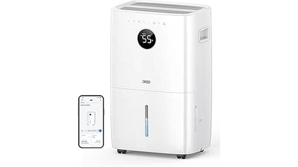 smart large room dehumidifier