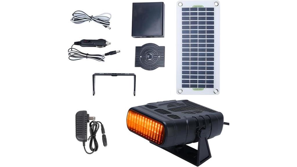 solar greenhouse heater safety