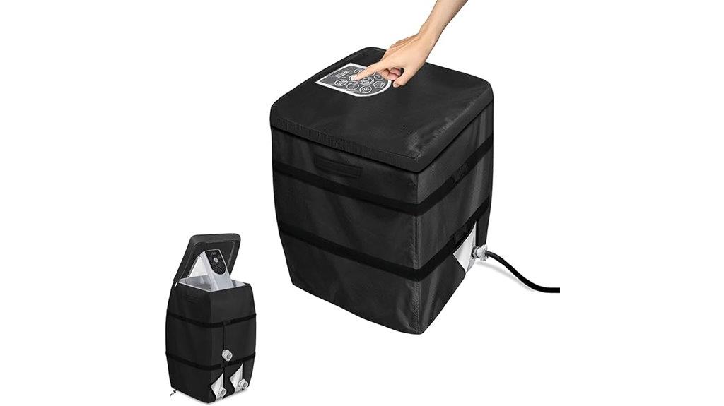 spa heater pump cover